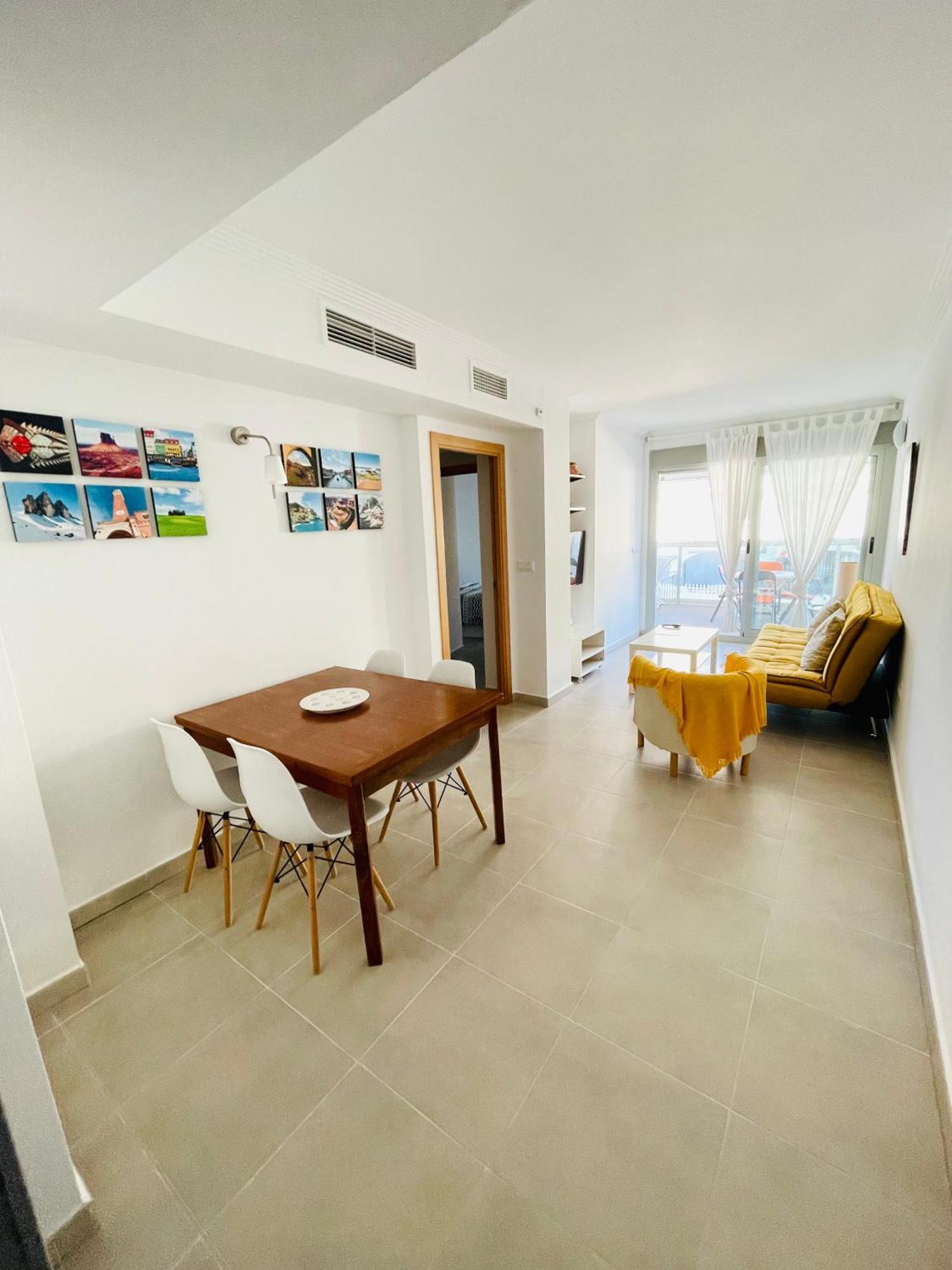דירות לה מנגה דל מר מנור Apartamento En Primera Linea Con Vistas A La Playa Ensenada Del Esparto Del Residencial Vina Del Mar מראה חיצוני תמונה