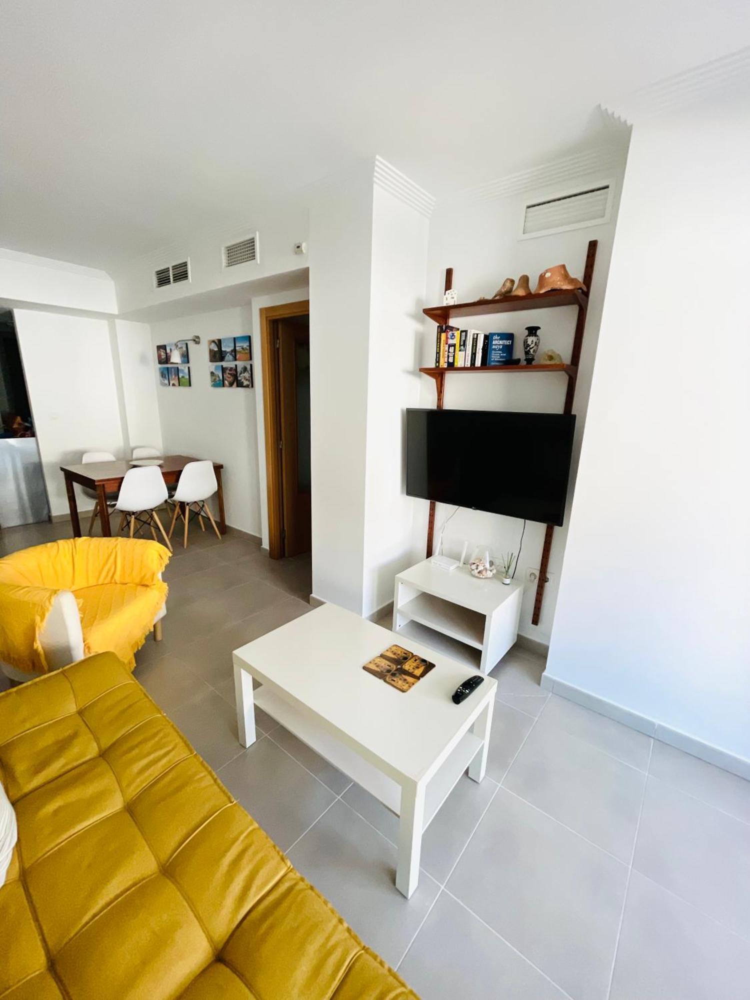 דירות לה מנגה דל מר מנור Apartamento En Primera Linea Con Vistas A La Playa Ensenada Del Esparto Del Residencial Vina Del Mar מראה חיצוני תמונה