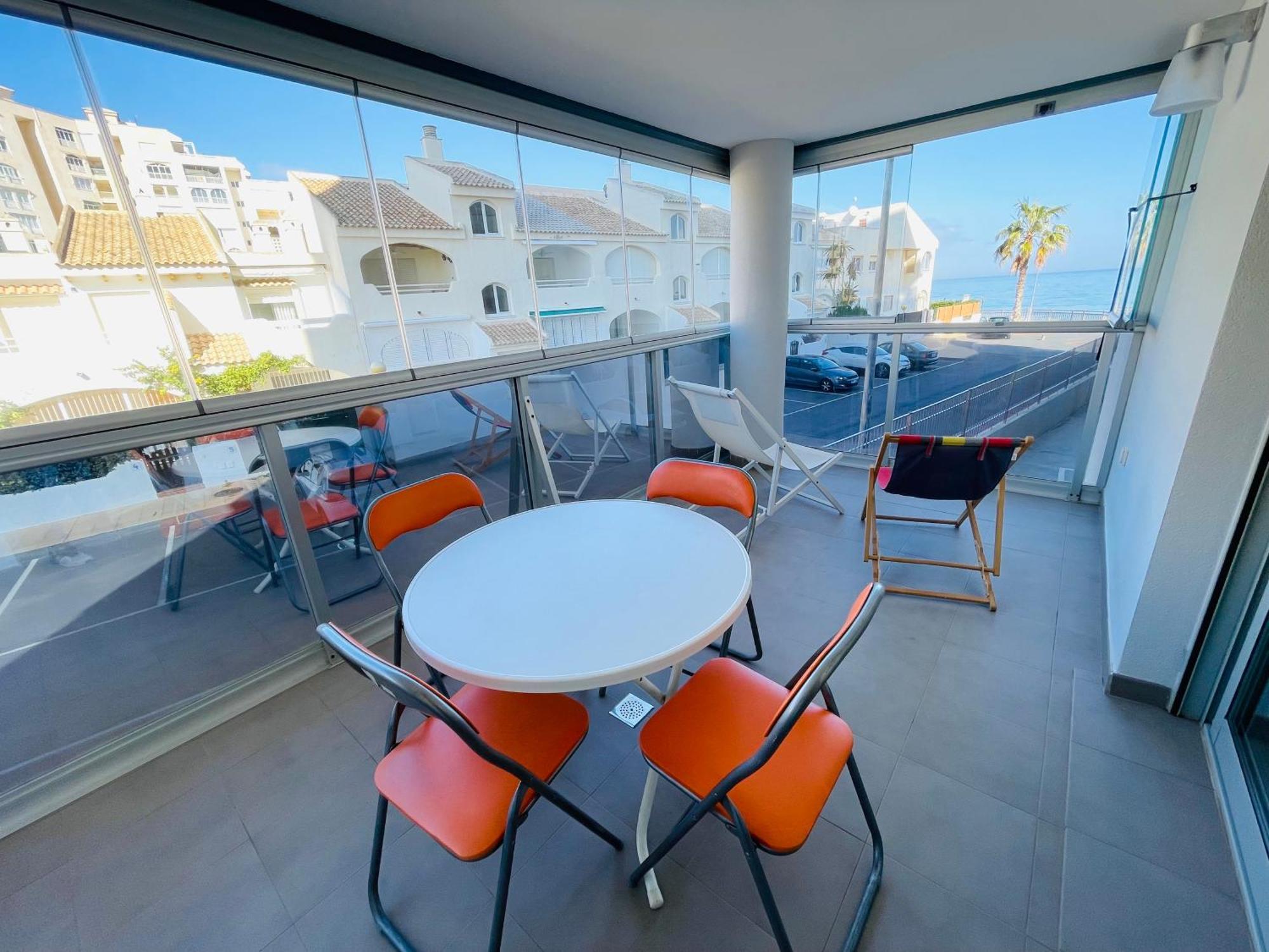 דירות לה מנגה דל מר מנור Apartamento En Primera Linea Con Vistas A La Playa Ensenada Del Esparto Del Residencial Vina Del Mar מראה חיצוני תמונה
