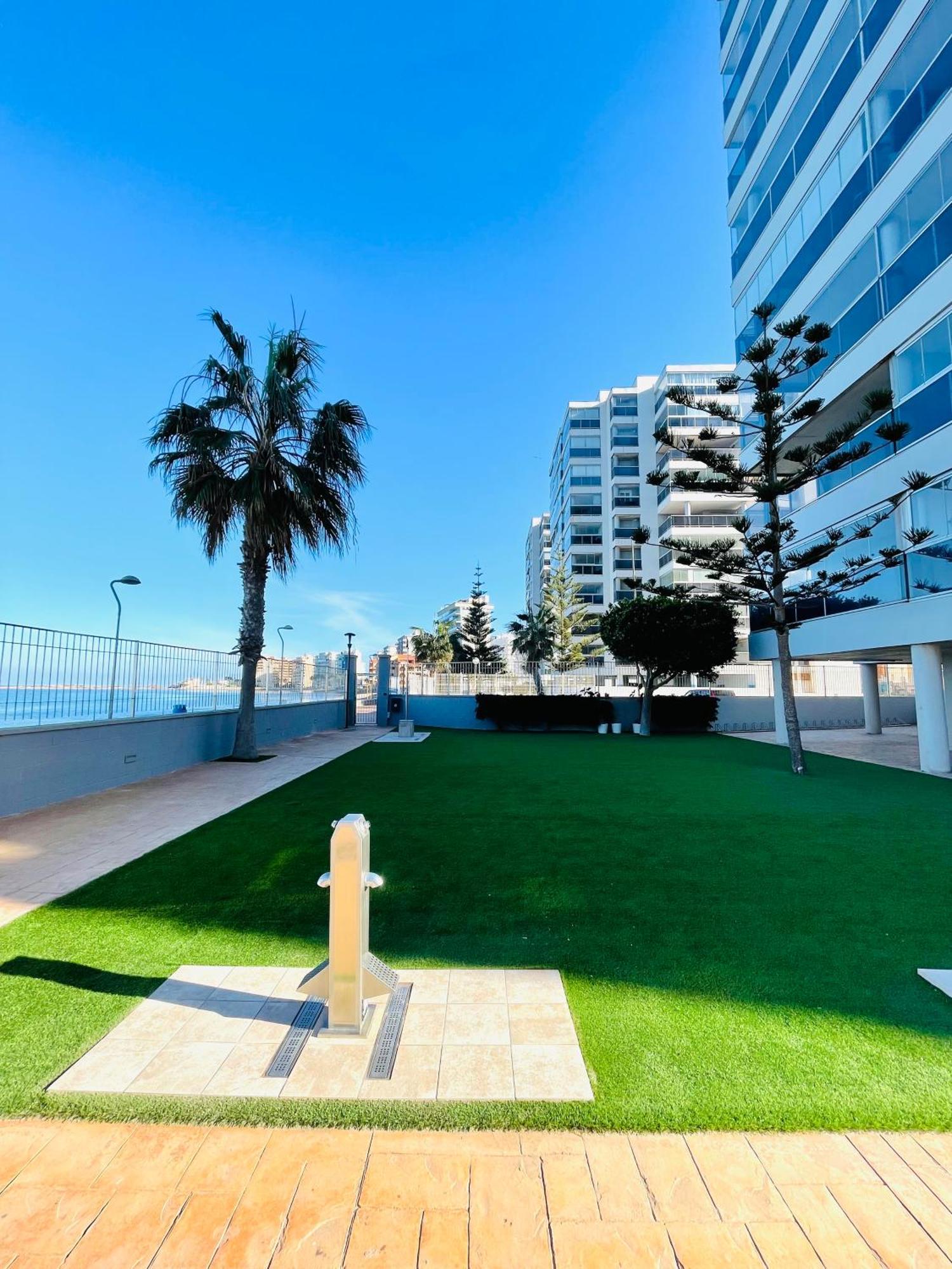 דירות לה מנגה דל מר מנור Apartamento En Primera Linea Con Vistas A La Playa Ensenada Del Esparto Del Residencial Vina Del Mar מראה חיצוני תמונה
